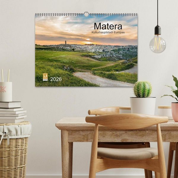 Produktbild: Matera (Wandkalender 2026 DIN A3 quer), CALVENDO Monatskalender