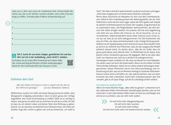Produktbild: Lifestyle Schlank! Selbstcoaching statt Di&auml;t mit Coaching- und Audio&uuml;bungen.