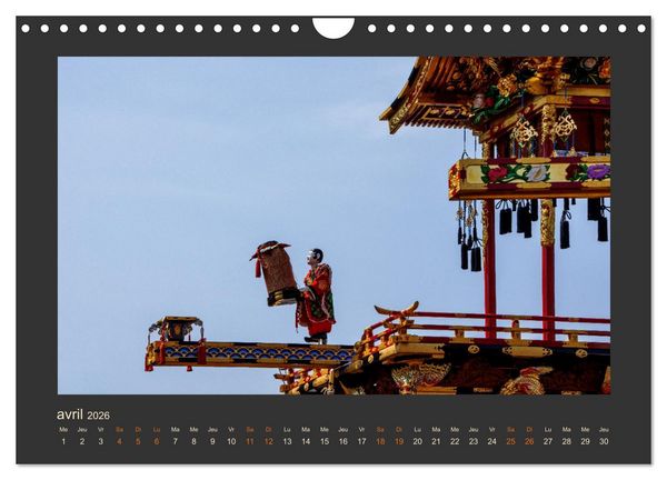Produktbild: Japon, le pays fascinant et subtil (Calendrier mural 2026 DIN A4 vertical), CALVENDO calendrier mensuel