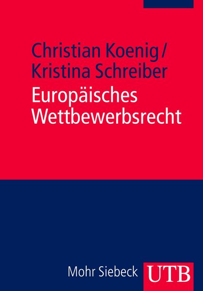 Produktbild: Europ&auml;isches Wettbewerbsrecht