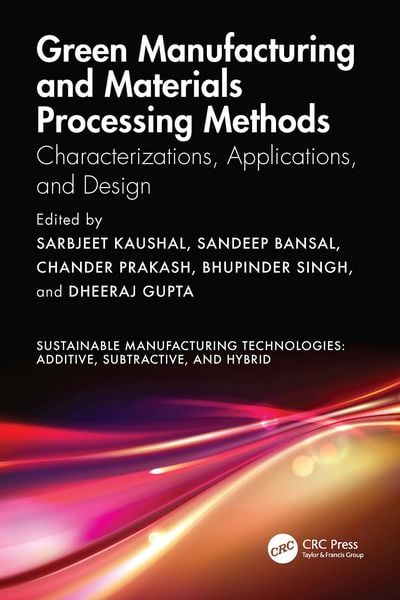 Produktbild: Green Manufacturing and Materials Processing Methods