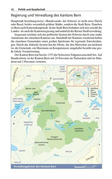 Produktbild: TRESCHER Reisef&uuml;hrer Bern und Berner Oberland
