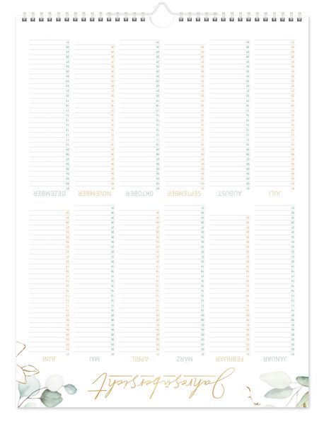 Produktbild: Bastelkalender Immerw&auml;hrend A4+