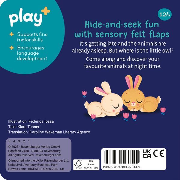 Produktbild: Play+ Are you hiding, little owl?