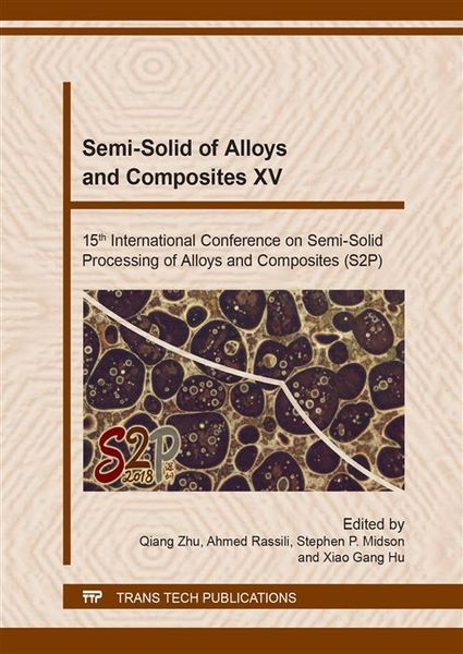 Produktbild: Semi-Solid of Alloys and Composites XV