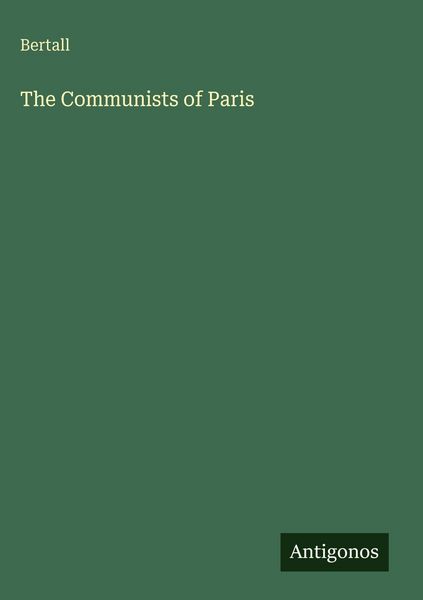 Produktbild: The Communists of Paris