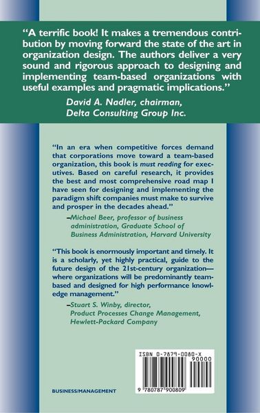 Produktbild: Designing Team-Based Organizations