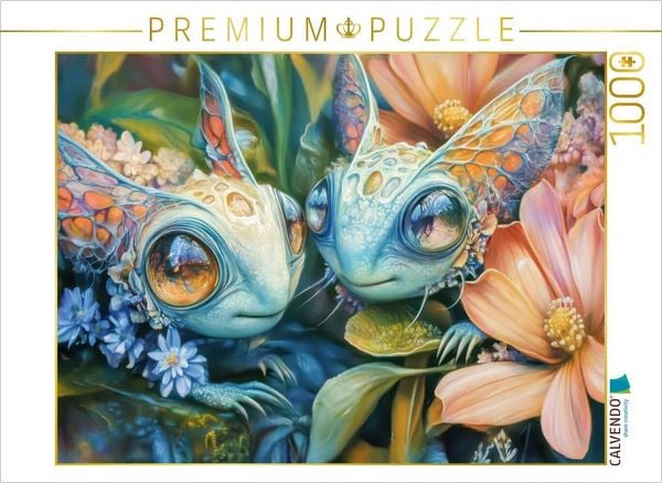 CALVENDO Puzzle Tierische Kreaturen | 1000 Teile Lege-Größe 64x48cm Foto-Puzzle für glückliche Stunden