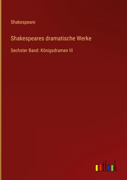 Produktbild: Shakespeares dramatische Werke