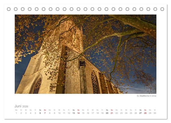 Produktbild: L(i)ebenswertes UNNA (Tischkalender 2026 DIN A5 quer), CALVENDO Monatskalender