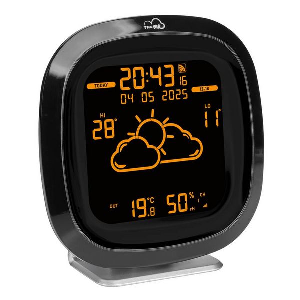 Produktbild: TFA Dostmann TFA.me ID-04 35.8102.01 WLAN-Wetterstation Vorhersage f&uuml;r 4 Tage Anzahl Sensoren max. 5