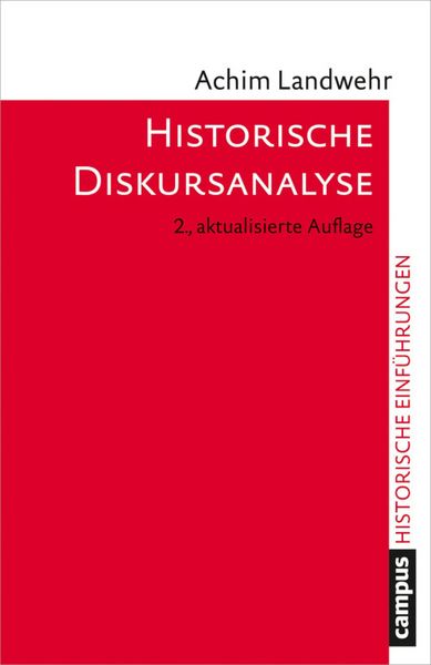 Produktbild: Historische Diskursanalyse