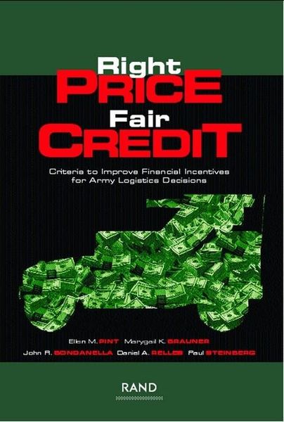 Produktbild: Right Price, Fair Credit