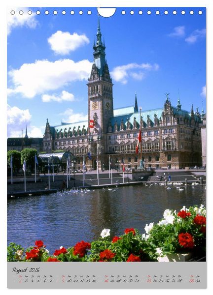 Produktbild: Hamburg - Eine Stadt mit vielen Gesichtern (Wandkalender 2026 DIN A4 hoch), CALVENDO Monatskalender