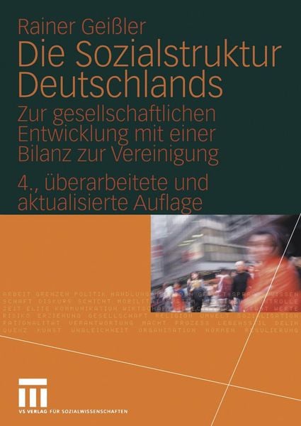 Produktbild: Die Sozialstruktur Deutschlands