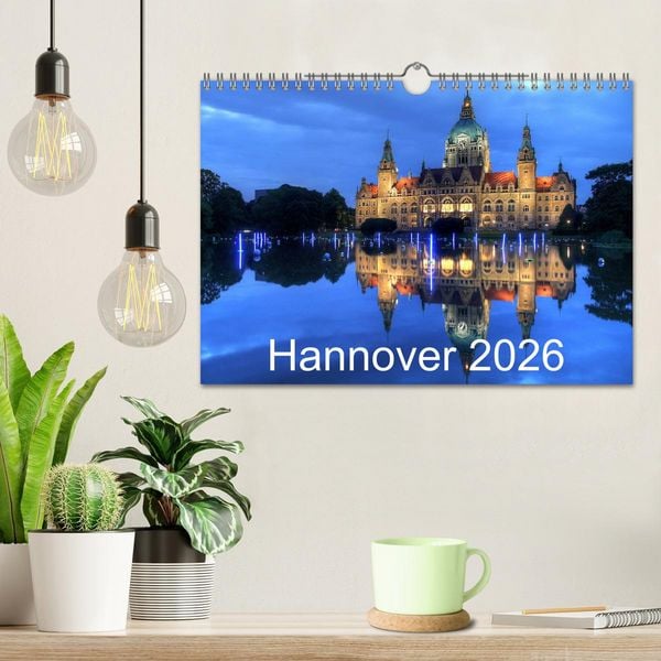 Produktbild: Hannover 2026 (Wandkalender 2026 DIN A4 quer), CALVENDO Monatskalender