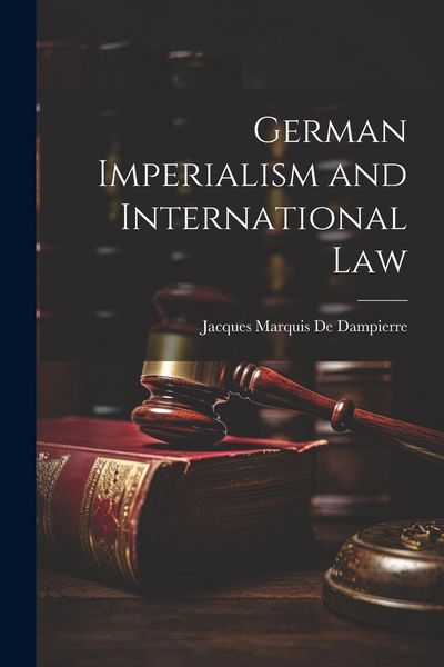 Produktbild: German Imperialism and International Law