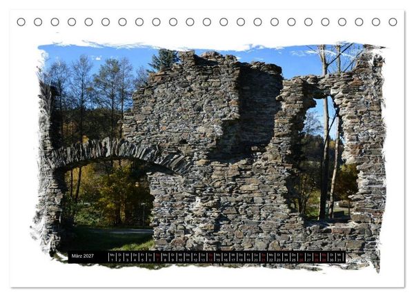 Produktbild: Blick ins Erzgebirge (Tischkalender 2027 DIN A5 quer), CALVENDO Monatskalender