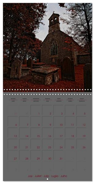 Produktbild: Gothic - Awaiting Darkness (Wall Calendar 2026 12 &times; 12 Inch) CALVENDO 12 Month Wall Calendar