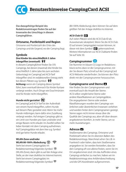 Produktbild: ACSI CampingCard & Stellplatzf&uuml;hrer 2026