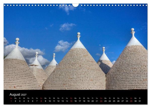 Produktbild: Apulien (Wandkalender 2027 DIN A3 quer), CALVENDO Monatskalender