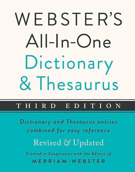 Produktbild: Webster's All-In-One Dictionary and Thesaurus, Third Edition
