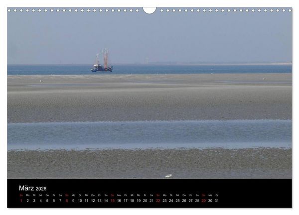 Produktbild: Wunderbare Nordsee (Wandkalender 2026 DIN A3 quer), CALVENDO Monatskalender