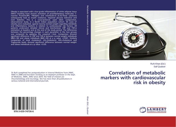 Produktbild: Correlation of metabolic markers with cardiovascular risk in obesity