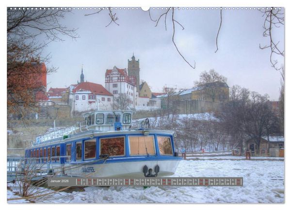 Produktbild: Bernburg meine Heimat - meine Stadt (hochwertiger Premium Wandkalender 2026 DIN A2 quer), Kunstdruck in Hochglanz