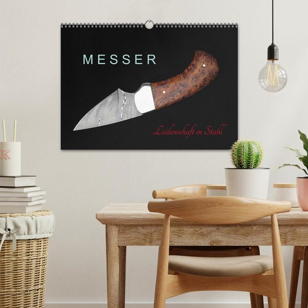 Produktbild: Messer - Leidenschaft in Stahl (Wandkalender 2026 DIN A3 quer), CALVENDO Monatskalender