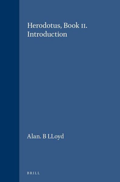 Produktbild: Herodotus, Book II. Introduction