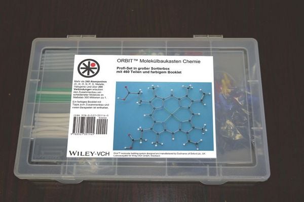 Produktbild: ORBIT Molek&uuml;lbaukasten Chemie: Profi-Set in extra gro&szlig;er Sortierbox
