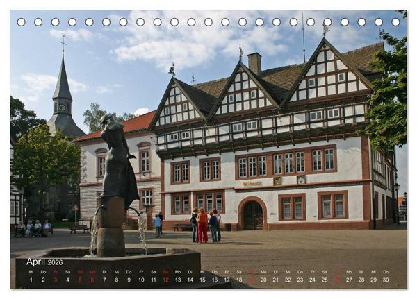 Produktbild: Blomberg in Lippe (Tischkalender 2026 DIN A5 quer), CALVENDO Monatskalender