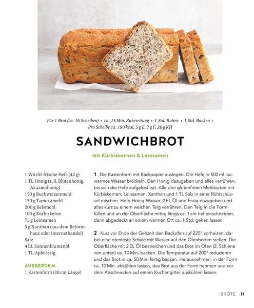 Produktbild: Glutenfrei Backen