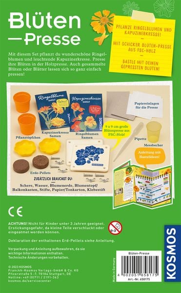 Produktbild: Bl&uuml;tenpresse