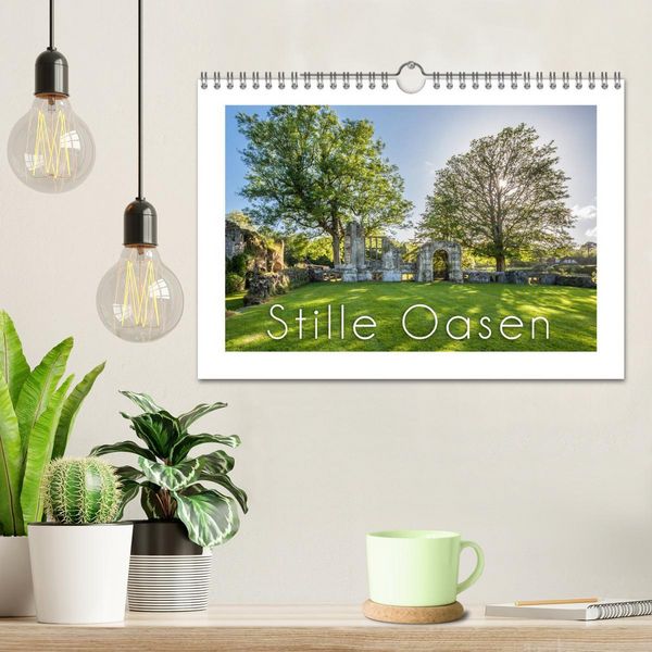 Produktbild: Stille Oasen (Wandkalender 2026 DIN A4 quer), CALVENDO Monatskalender