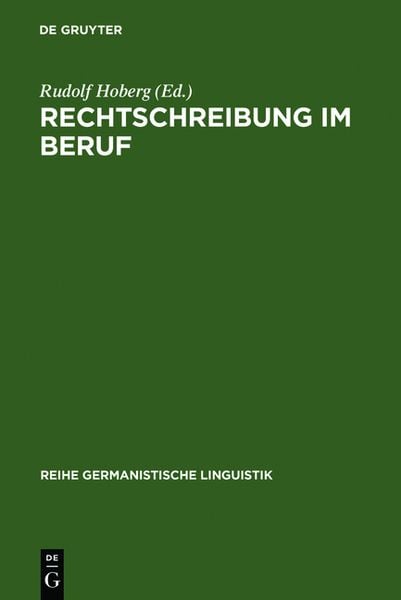 Produktbild: Rechtschreibung im Beruf