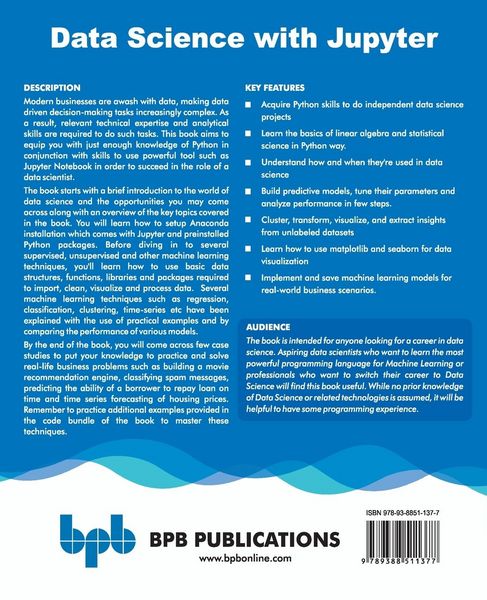 Produktbild: Data Science with Jupyter