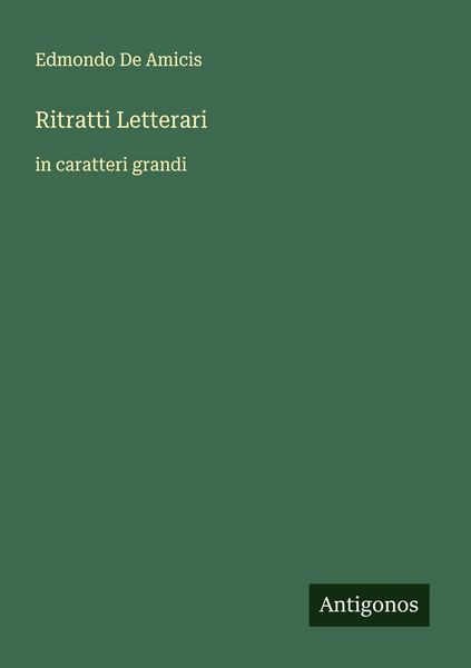 Produktbild: Ritratti Letterari