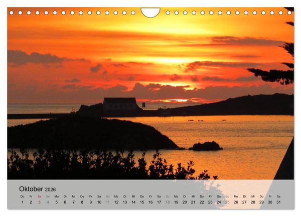 Produktbild: Bretagne - Wildnis Finist&egrave;re (Wandkalender 2026 DIN A4 quer), CALVENDO Monatskalender