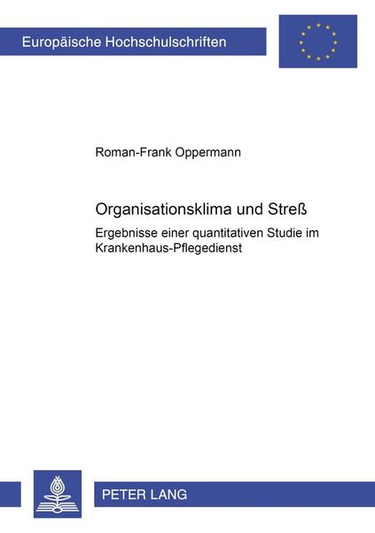 Produktbild: Organisationsklima und Stre&szlig;