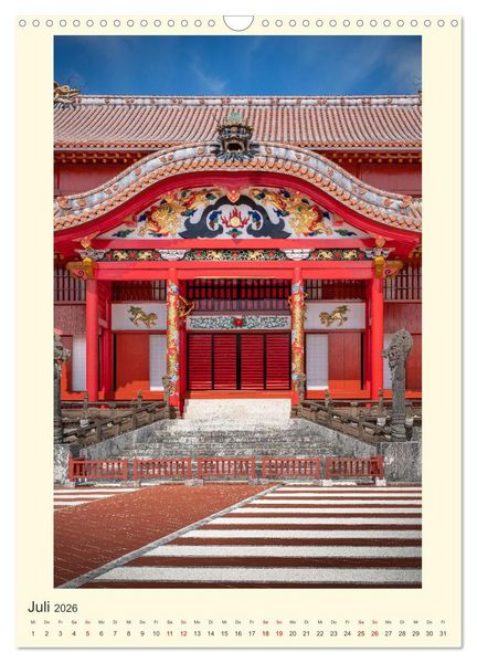 Produktbild: Japan - eine Sommerreise durch die Zeit (Wandkalender 2026 DIN A3 hoch), CALVENDO Monatskalender