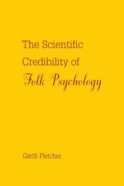 Produktbild: The Scientific Credibility of Folk Psychology