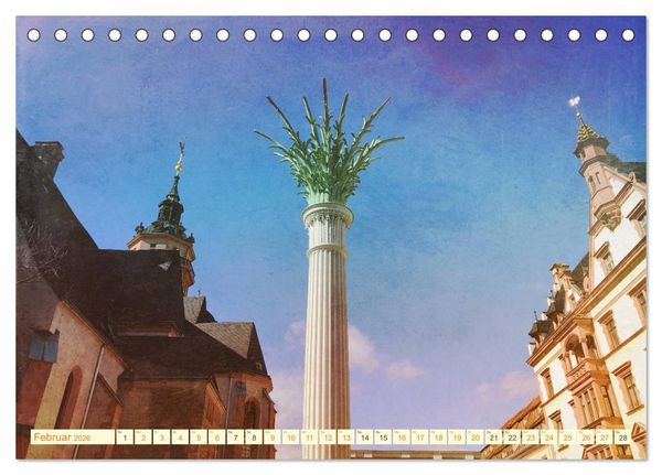 Produktbild: LEIPZIG urcool (Tischkalender 2026 DIN A5 quer), CALVENDO Monatskalender