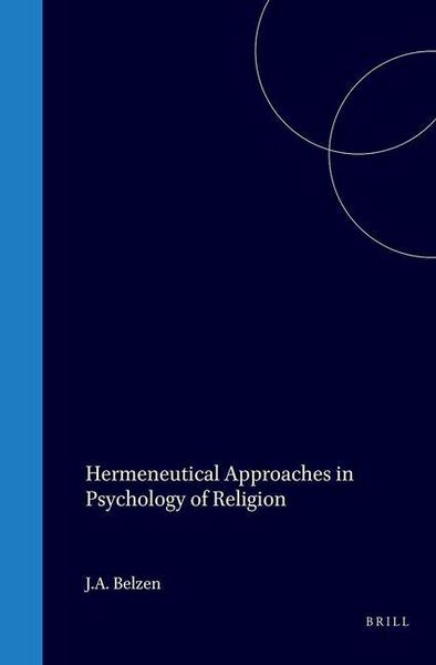 Produktbild: Hermeneutical Approaches in Psychology of Religion