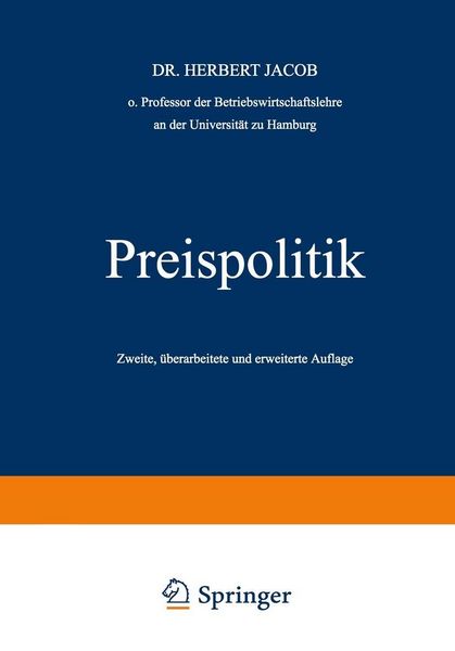 Produktbild: Preispolitik