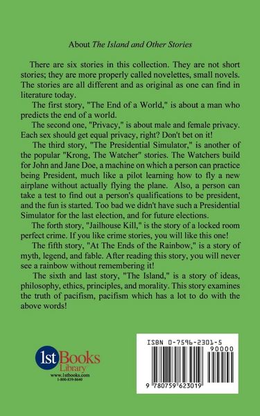 Produktbild: The Island and Other Stories
