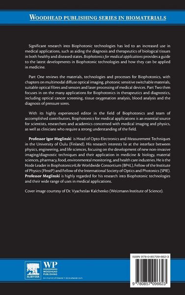 Produktbild: Biophotonics for Medical Applications