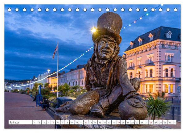 Produktbild: Gro&szlig;britannien - Wales (Tischkalender 2026 DIN A5 quer), CALVENDO Monatskalender