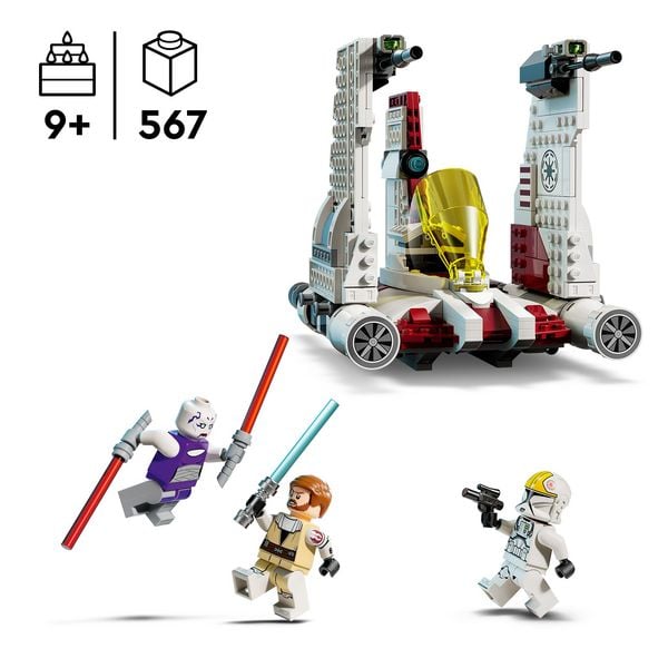 Produktbild: LEGO Star Wars 75432 The Clone Wars V-19 Torrent-Sternjäger, Spielzeug